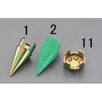 48.6mm 単管パイプ用打ち込み金具(スチール) エスコ