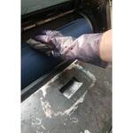 [M] 手袋(薄手・耐溶剤・ポリウレタン製/5双) エスコ