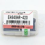 M4x20mm ナベ頭タッピングビス(ステンレス/黒色/24本) エスコ