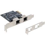 GPE-2500-2T2 Planex PCIeバス対応 2.5GBASE-T LAN 2ポートアダプター プラネックスコミュニケーションズ