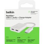 F7U081BTWH RockStar USB-Cオーディオ + 充電アダプター BELKIN(ベルキン)