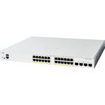 C1300-24FP-4G Catalyst 1300 マネージド スイッチ 24 ポート GE フル PoE 4x1GE SFP 金属筐体 Cisco(シスコ)