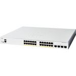 C1300-24FP-4X Catalyst 1300 マネージド スイッチ 24 ポート GE フル PoE 4x10GE SFP+ 金属筐体 Cisco(シスコ)