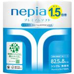 ネピアプレミアムソフトトイレットロール1．5倍巻 王子ネピア