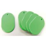 45x30mm アクリルパール板(黄緑/5枚) エスコ