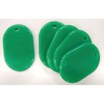 EA956V-9A 45x30mm アクリルパール板(緑/5枚) エスコ