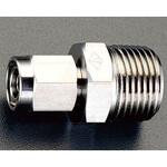 EA425FA-42 R 1/4"x 4mm ユニオン(ハーフ /ステンレス製) エスコ