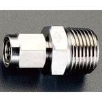 EA425FA-81 R 1/8"x 8mm ユニオン(ハーフ /ステンレス製) エスコ