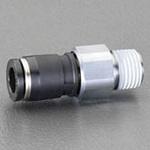 EA425MA-103 R3/8"x10mm ロータリーストレートユニオン エスコ