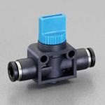 6mm x 6mm  開閉バルブ(残圧排気機能付) エスコ