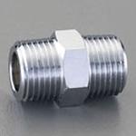 EA432MG-13 R 1/2"xR 1/2" 給水管ニップル(クロムメッキ) エスコ