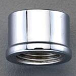 EA432MM-20 Rc3/4" 給水管キャップ(クロムメッキ) エスコ