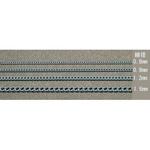 EA980TF-23 1.2mmx3.0m ショートマンテルチェーン(スチール/ユニクロメッキ) エスコ