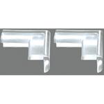 EA983FE-72 50x50x22mm クッションコーナーガード(クリア/2個) エスコ