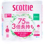 スコッティ フラワーパック3倍長持ち 日本製紙クレシア