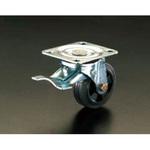EA986JC-200 200mm キャスター(自在金具・前輪ブレーキ付) エスコ