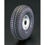 EA986MW-301 300x100mm 車輪(空気入・スチールリム・ベアリング) エスコ