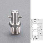 EA991CY-36 R 1/8" グリースニップル(ピンタイプ/ステンレス製) エスコ