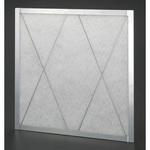 500x500x14mm エアフィルター(アルミ枠付) エスコ