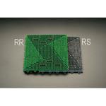 EA997RR 300x300x24mm 連結ブラシマット(グリーン) エスコ