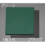 EA997XC-112 100x100x6.0mm ゴム板(筋入/黒) エスコ