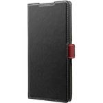 Galaxy Note 10+ SC-01M/SCV45 薄型軽量PUレザーフラップケース「PIECE」 スタンド機能 手帳型 ストラップホール付 LEPLUS