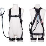 フルハーネス型墜落制止用器具 黒影ハーネス(KUROKAGE HARNESS)ランヤード付 Gブレード付 ツヨロン(藤井電工)