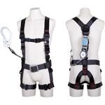 フルハーネス型墜落制止用器具 飛燕ハーネス(HIEN HARNESS)ランヤード付 SRリトラ付 ツヨロン(藤井電工)