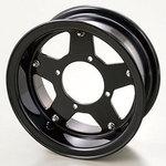 アルミホイール 5本スポーク 8X3.5J ブラック DAYTONA(デイトナ)