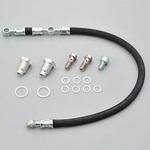 93267 KEDO ツインオイルライン(レース/ブラックホース) □SR400 93267 KEDO ツインオイルライン(レース/ブラックホース) □SR400
