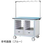 点滴作業台 対面型・引出し付きシングルフレーム TBシリーズ ナビス(アズワン)