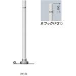 アタッチメントシリーズ FPA-48AB ピラータイプ アタッチメントベース式 サンポール