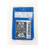 GT41 GT41 ポリ袋 45L青 10枚 0.050mm ハウスホールドジャパン