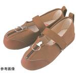 足元応援GM505 片足 左 茶 24.0cm マリアンヌ製靴