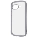Google Pixel 9a Like standard Puffull 耐衝撃 バンパー ハイブリッドケース / グレー レイ・アウト
