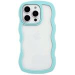 Wavy Case for iPhone 16 Pro (blue) ユニケース