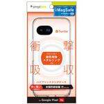 TR-PX259A-TTMS-CLWT Google Pixel 9a [Turtle] MagSafe充電対応 ハイブリッドクリアケース ホワイトリング Simplism