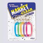 M-253 マーキークリア名札 パック入 共栄プラスチック
