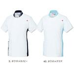 UQM1008N メンズジャケット 5 ホワイト×ネイビー M le coq sportif (ルコックスポルティフ)