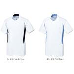 メンズジャケット 41 ホワイト×ブルー LL le coq sportif (ルコックスポルティフ)