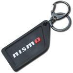 KWA10-50N10-BK 日産NISMO BASIC ラバーロゴキーリング ブラック NISMO