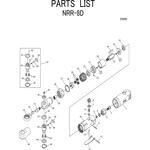 ラチェットレンチ NRR-8D 部品 日本ニューマチック工業