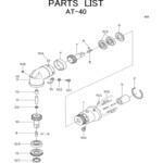 アングルアタッチメント AT-40 部品 日本ニューマチック工業