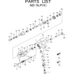 インパクトドライバ ND-5LP(X) 部品 日本ニューマチック工業