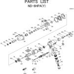 インパクトドライバ ND-6HPA(Y) 部品 日本ニューマチック工業