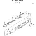 ニードルスケーラ NHR-20 部品 日本ニューマチック工業