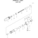 ニードルスケーラ NHR-00 部品 日本ニューマチック工業