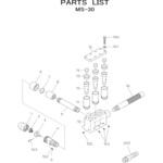 スケーリングハンマ MS-30 部品 日本ニューマチック工業