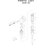 コンクリートブレーカ NCB-30 部品 日本ニューマチック工業
