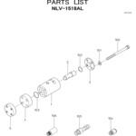 エアーバイブレータ NLV-1518AL 部品 日本ニューマチック工業